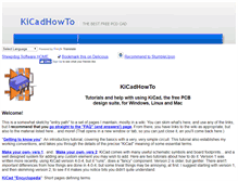 Tablet Screenshot of kicadhowto.org